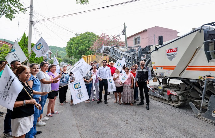 Inicia Santiago rehabilitación vial en Lomas de El Cercado