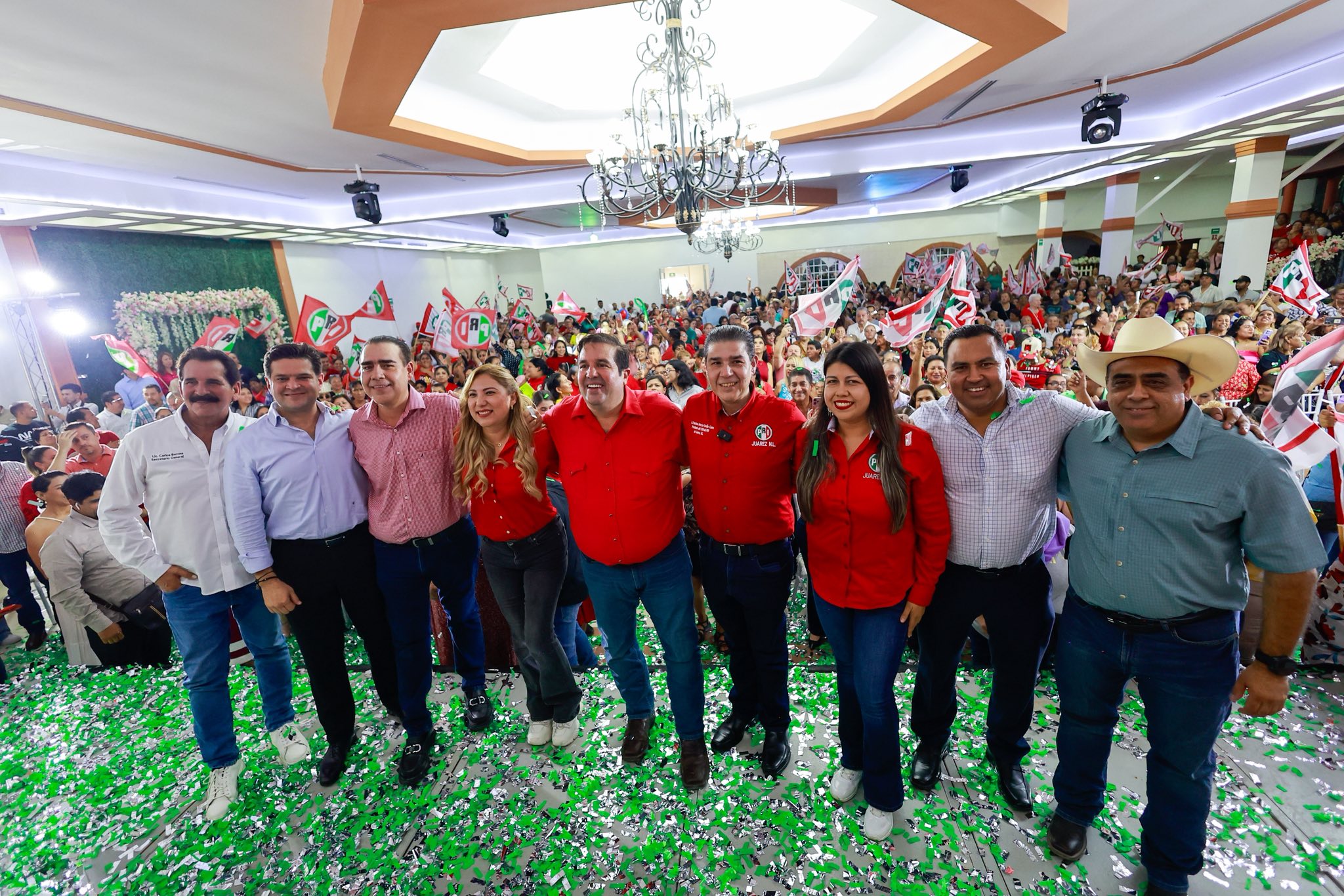 Rinde protesta Paco Treviño como dirigente del PRI en Juárez