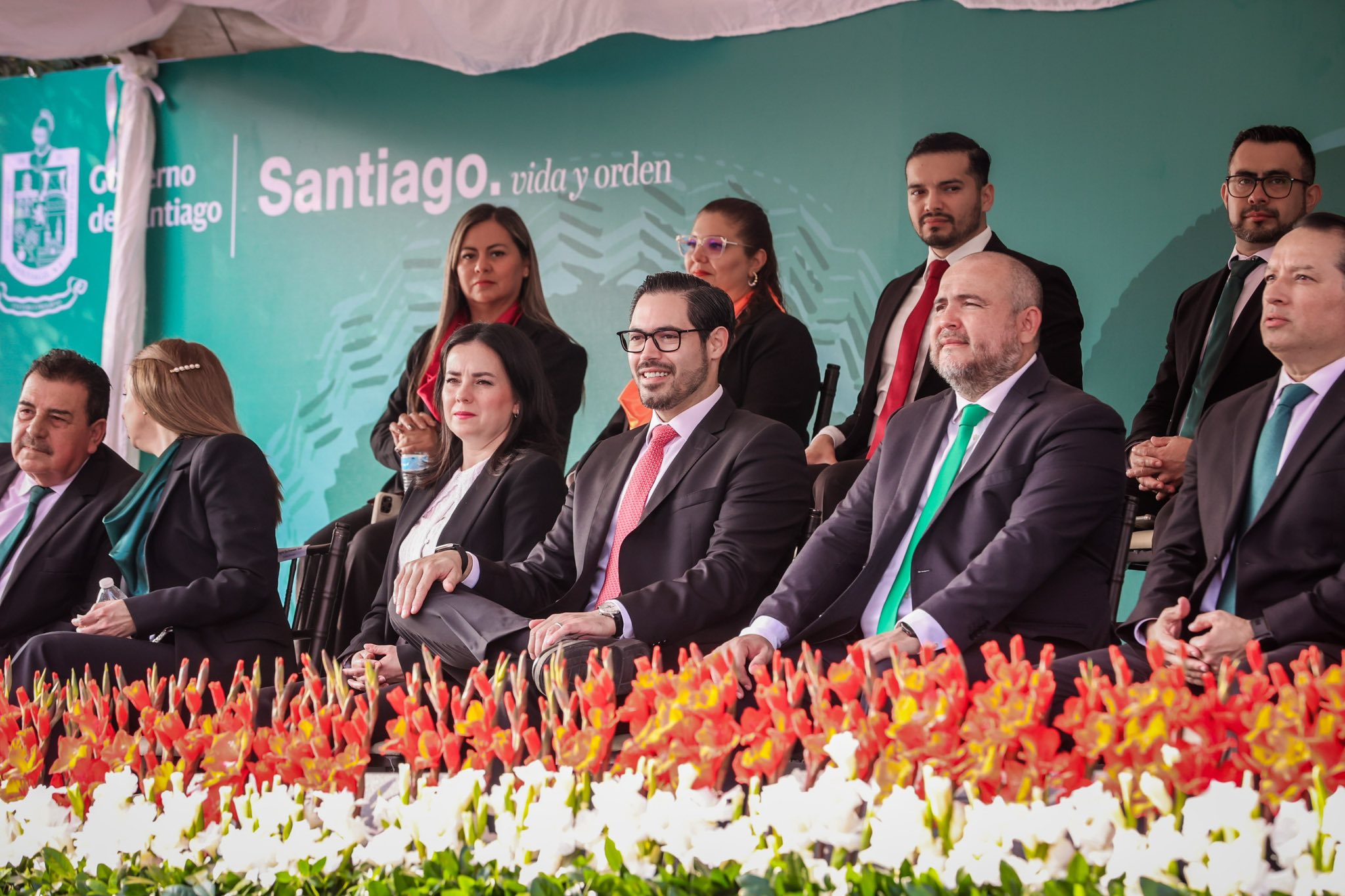 Encabeza David de la Peña festejos de la Revolución en Santiago