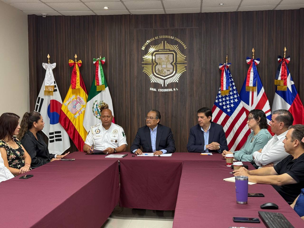 Presenta Mijes avances en seguridad ante el Consejo Ciudadano de Escobedo