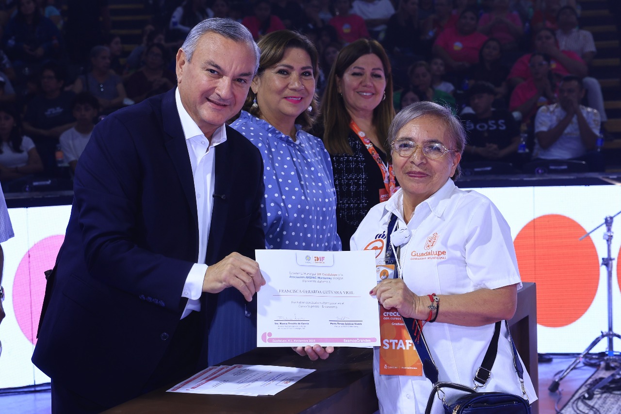 Realiza DIF Guadalupe la graduación del Nuevo Modelo de Cursos