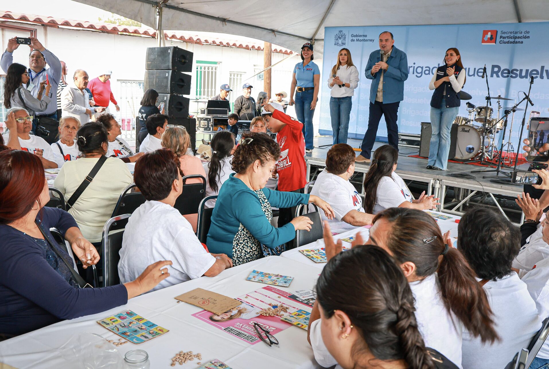 Beneficia a más de 800 personas “Brigadas que Resuelven”