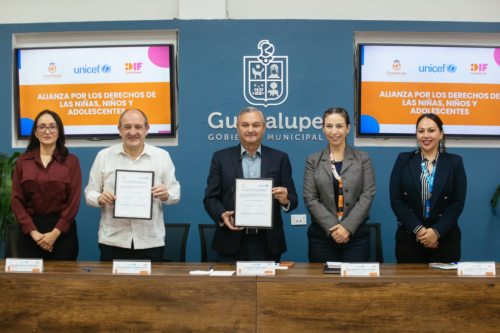 Refuerzan en Guadalupe protección a menores en conjunto con UNICEF