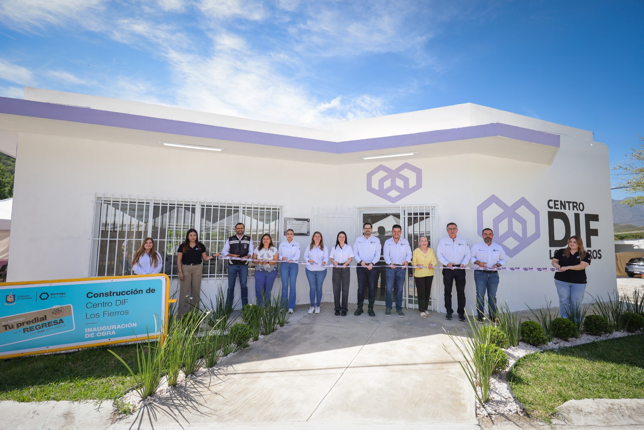 Inaugura David de la Peña el Centro DIF Los Fierros