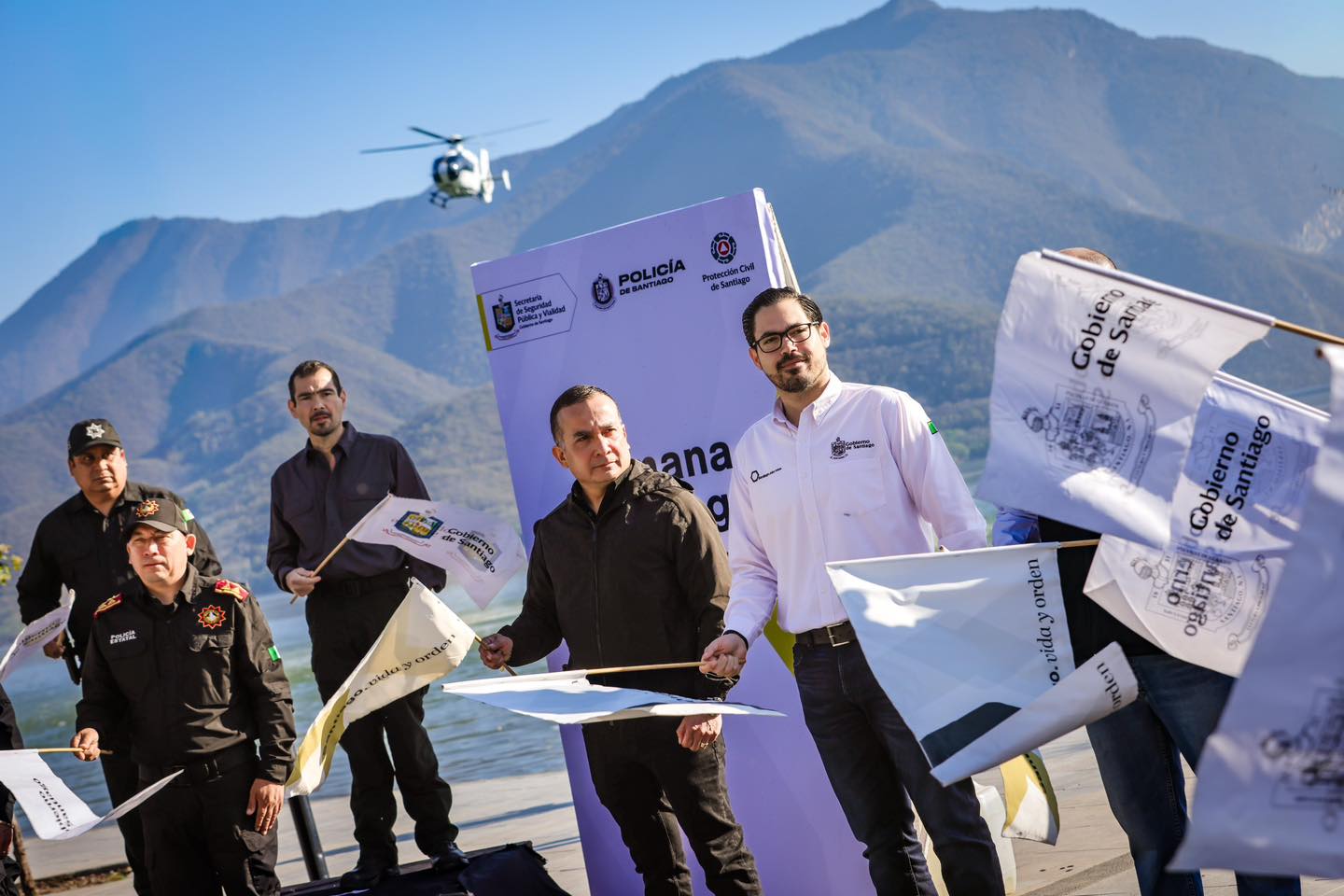 Cuidaran Santiago con drones, helicóptero y más de 100 elementos por Semana Santa