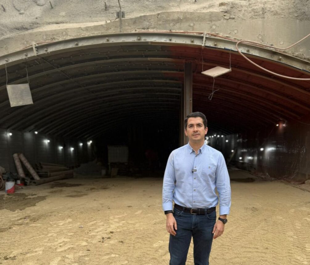 Destaca Marcelo Segovia avance en túnel del Circuito Vial Huajuco