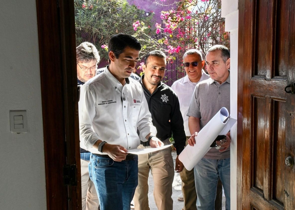 Supervisa Marcelo Segovia avances de nueva Comandancia en Barrio Antiguo rumbo al Mundial