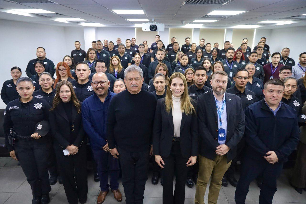 Capacita Gobierno de Monterrey y UNICEF a policías para atender casos de violencia infantil