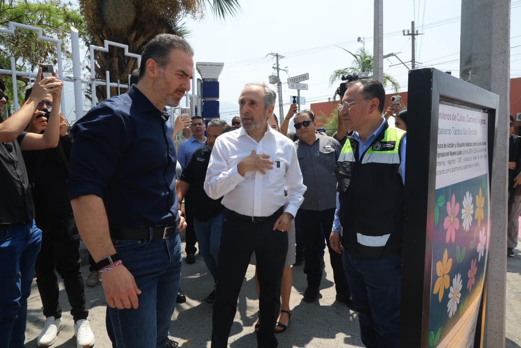 Inauguran urbanismo táctico en San Bernabé