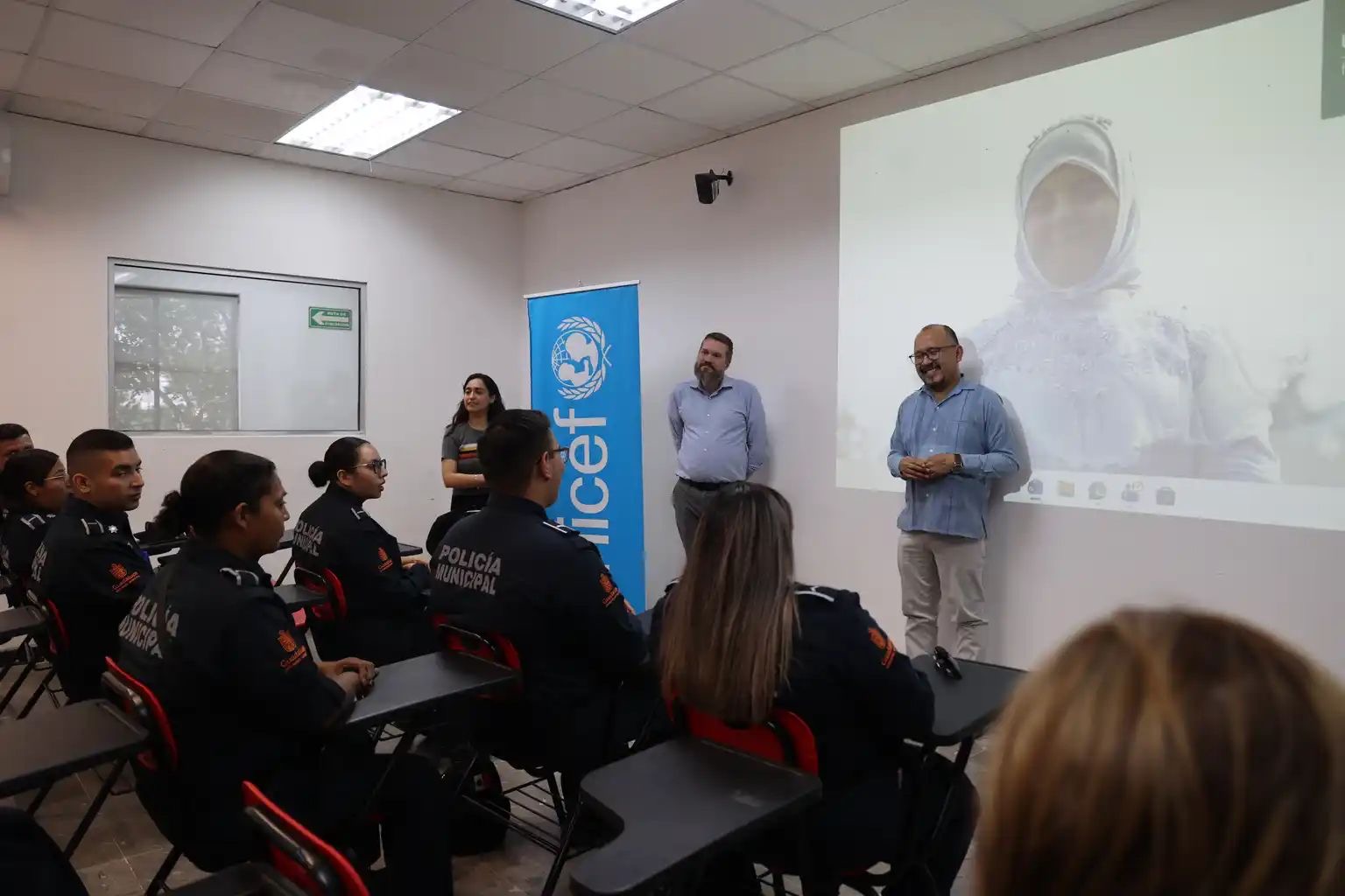 Capacita UNICEF a policías y personal delGuadalupe rumbo al Mundial 2026