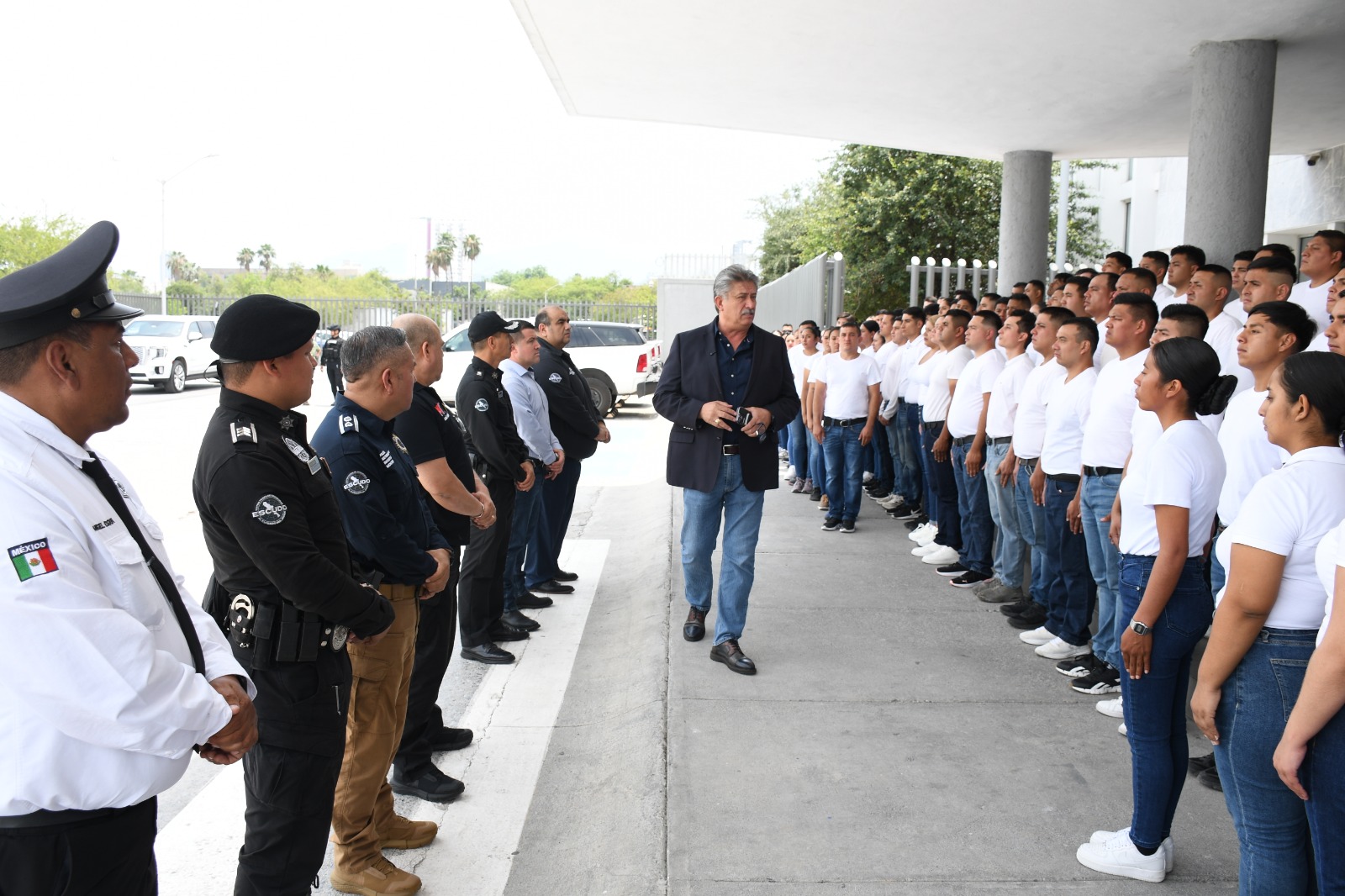 Ingresan 104 cadetes a la Academia de Policía de Monterrey