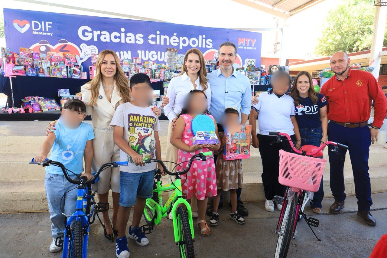 Arranca DIF Monterrey entrega de regalos del programa “Un juguete, una sonrisa”