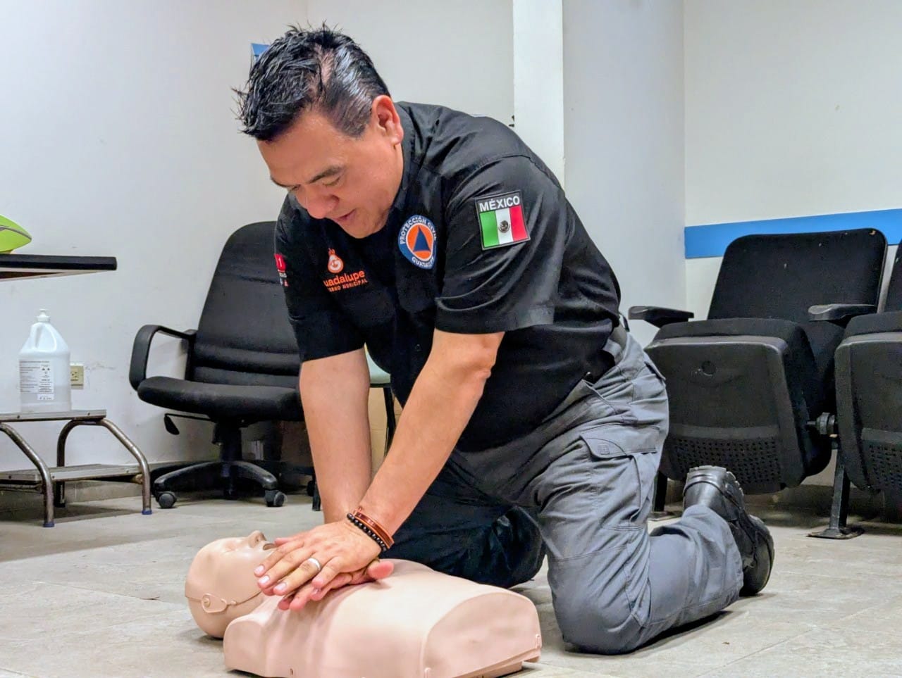 Refuerza PCGPE capacitación en emergencias cardíacas