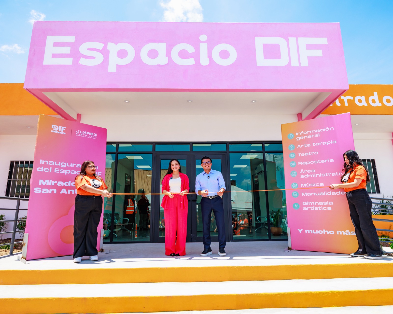 Inaugura Mónica Oyervides el primer Espacio DIF en la zona oriente de Juárez