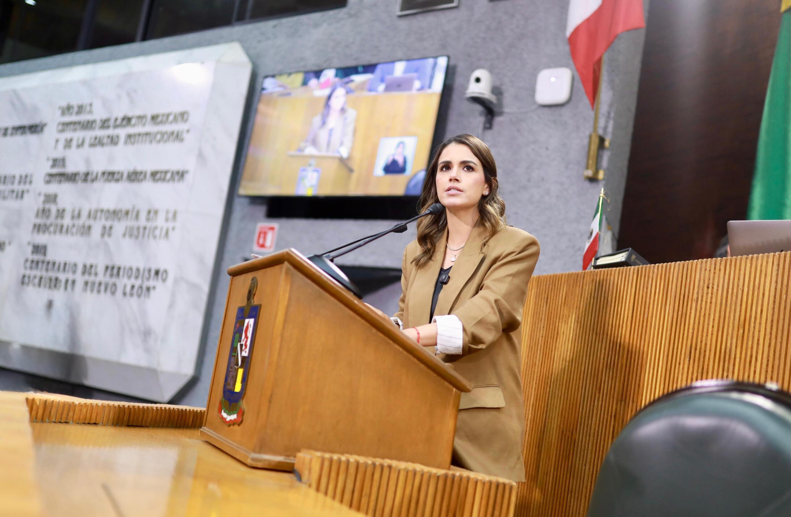 Pide Lorena fechas y transparencia para reparar los daños al pluvial de Monterrey