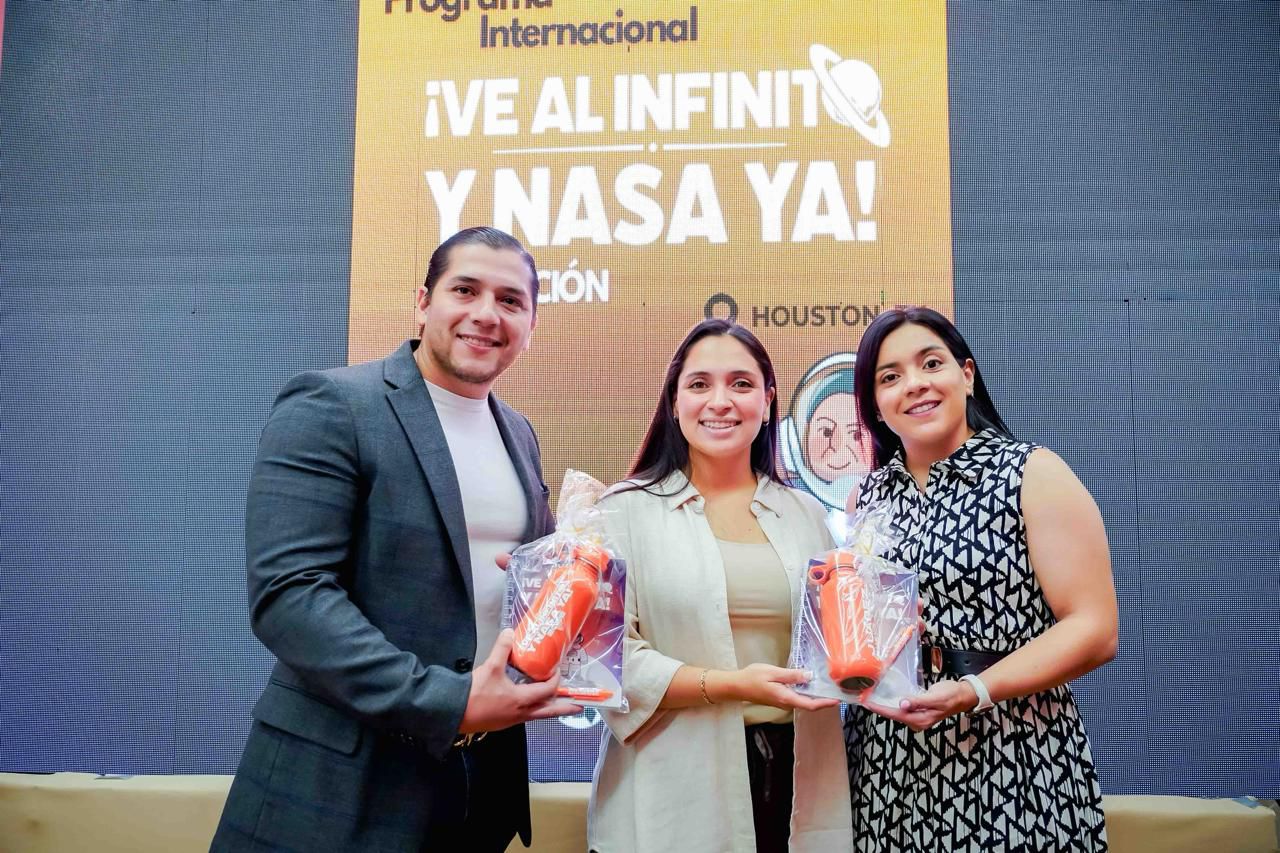 Reconoce Mónica Oyervides excelencia académica de 40 jóvenes con viaje a la NASA