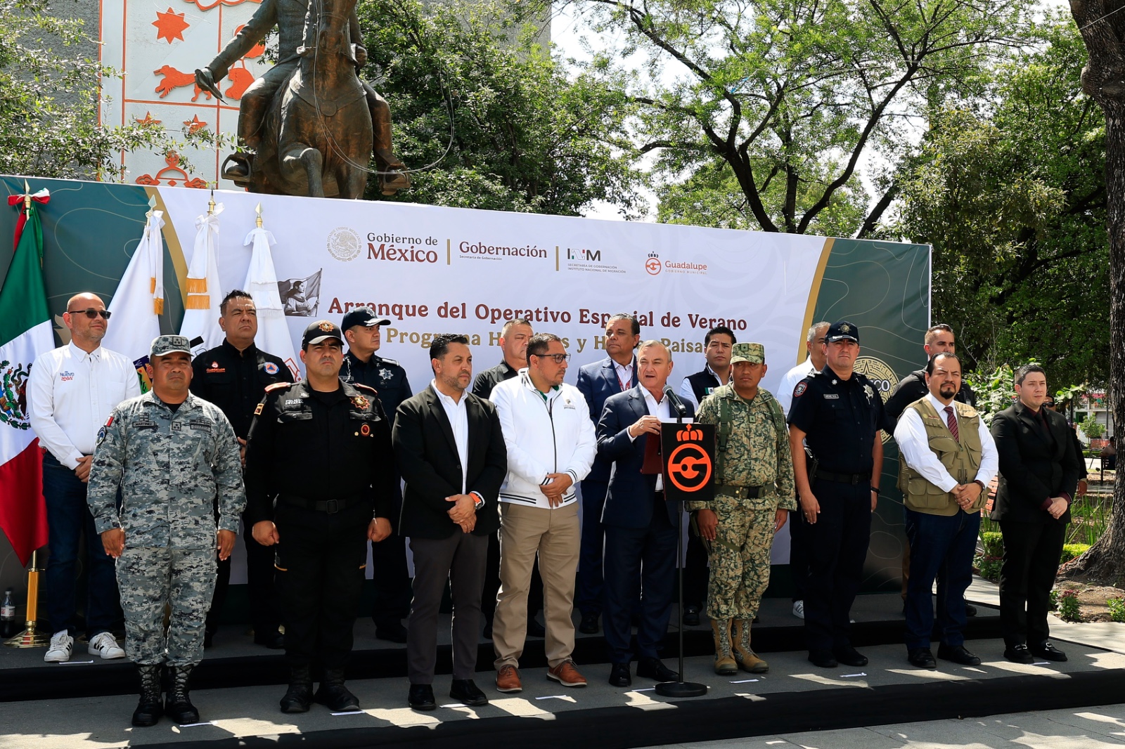 Guadalupe es sede del inicio del Programa Paisano