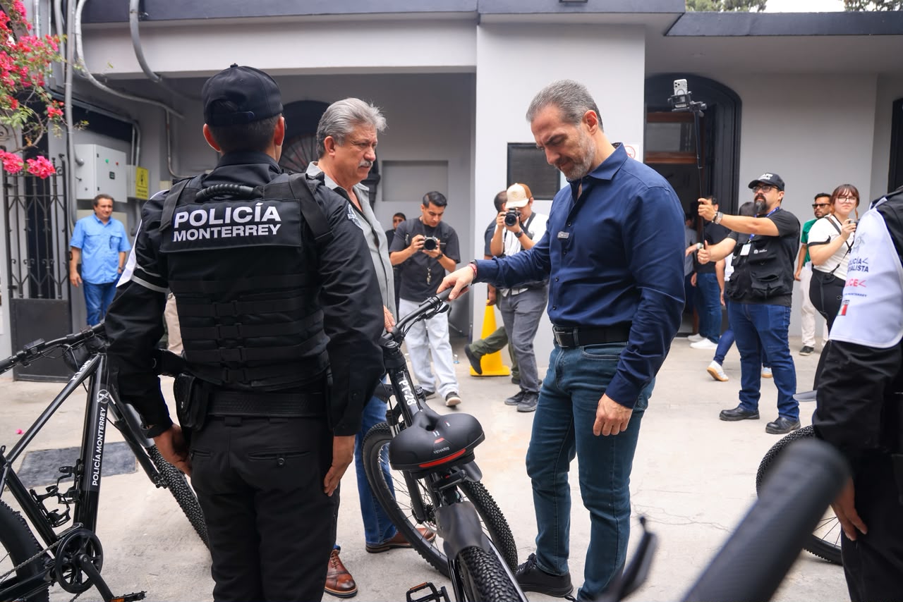 Despliega Monterrey operativo de seguridad en la zona Centro