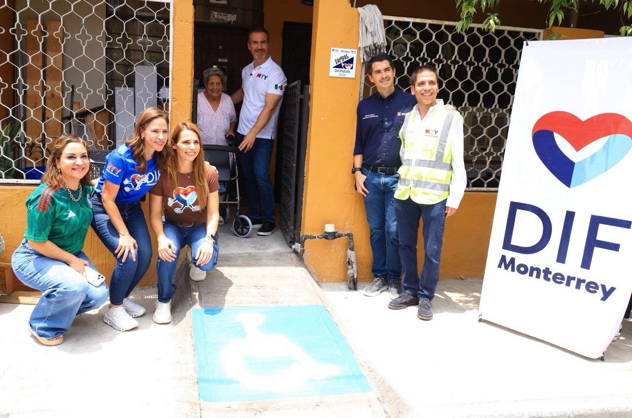 Supervisan autoridades trabajos del programa “Rampas que resuelven”