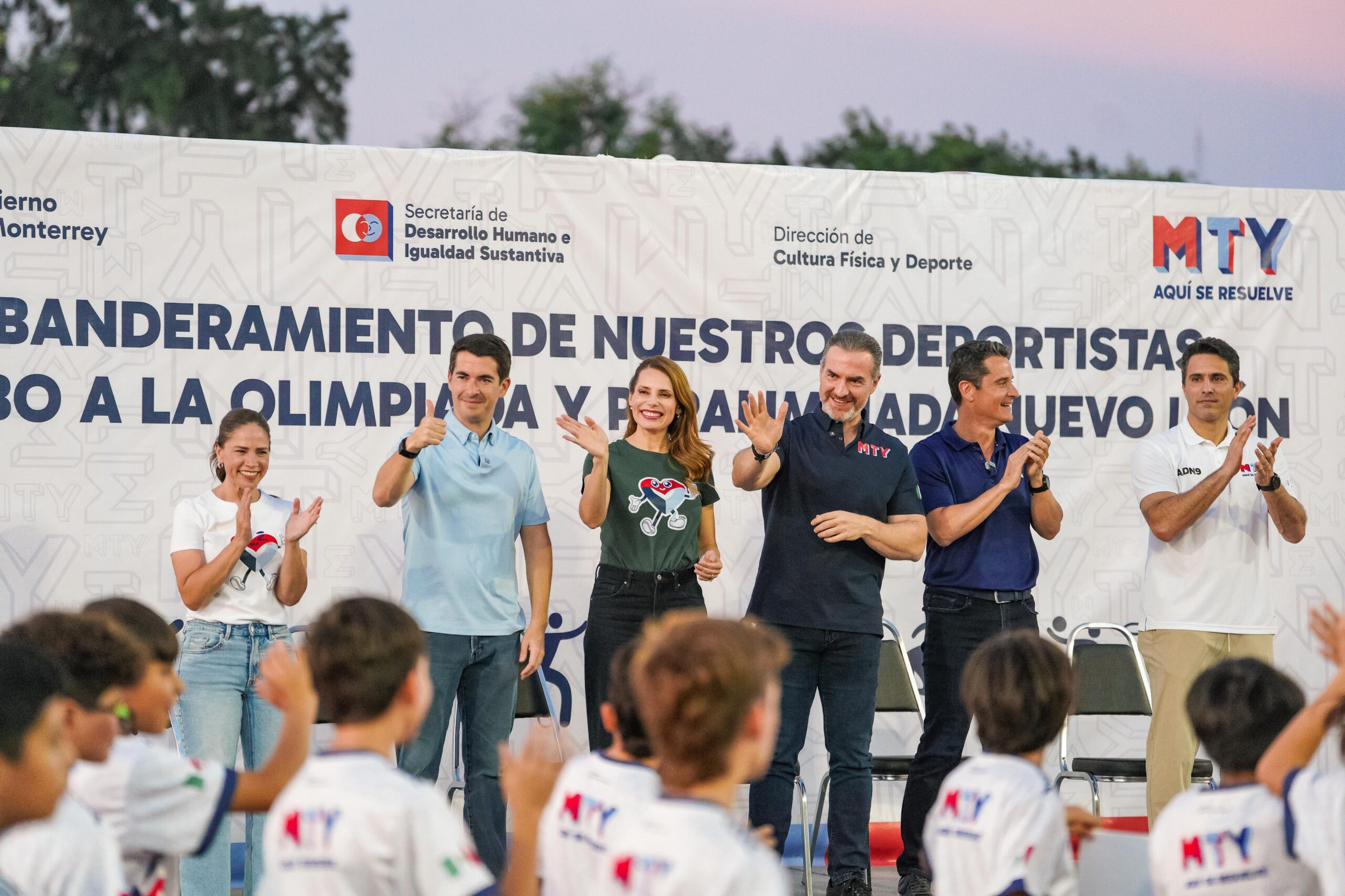 Monterrey abandera a su delegación rumbo a la Olimpiada y Paralimpiada Nuevo León 2026