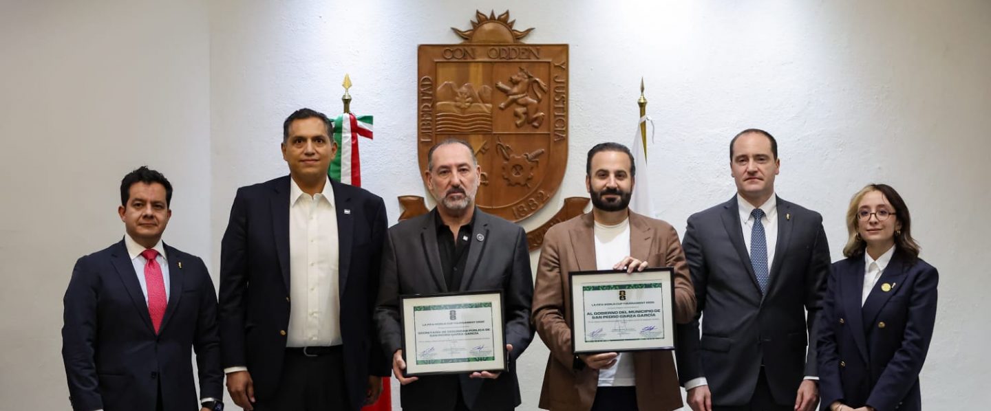 Reconoce FIFA a San Pedro por la seguridad durante el Mundial 2026