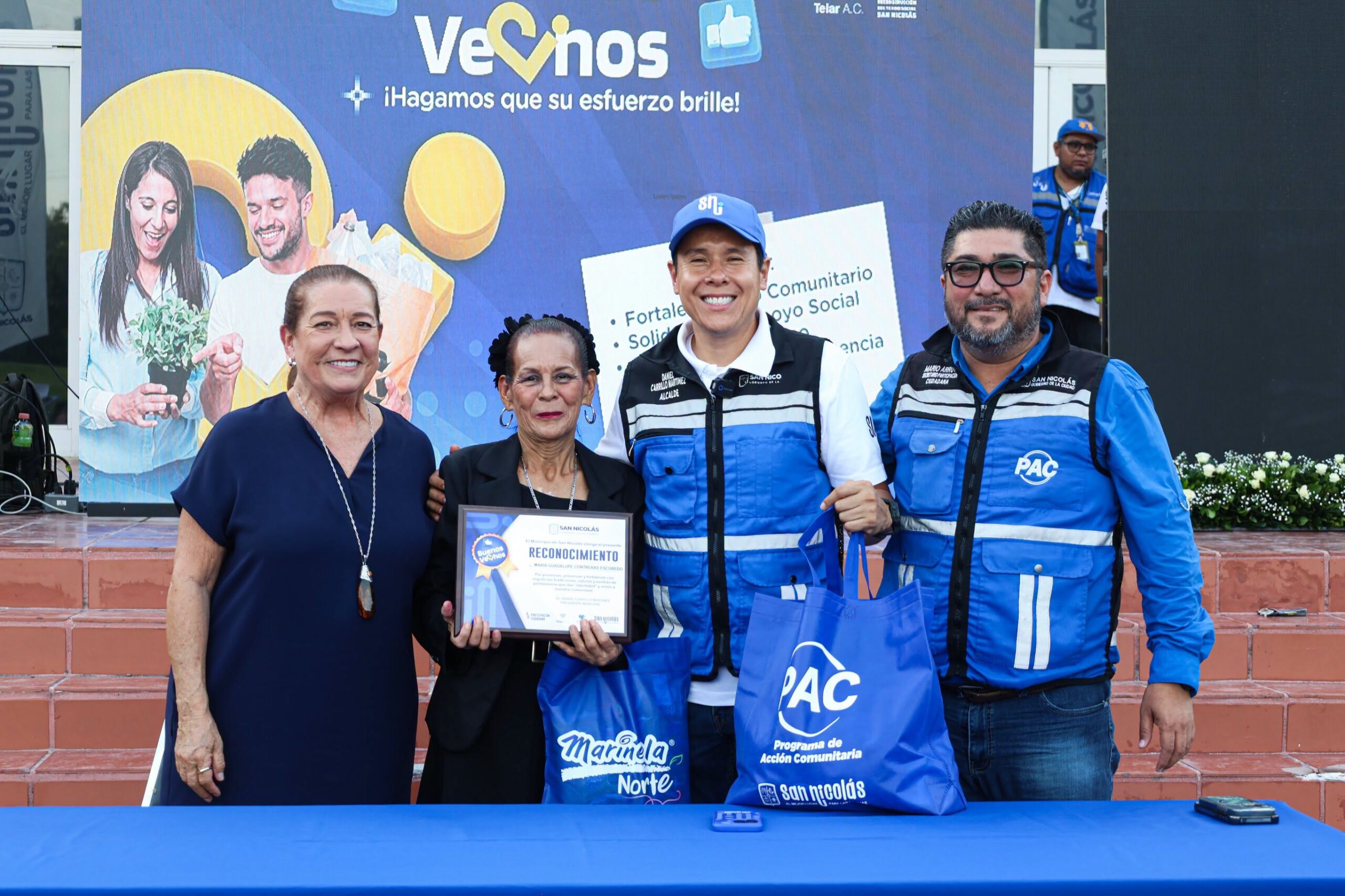 Reconocen a ocho ciudadanos de San Nicolás como “Buenos Vecinos”