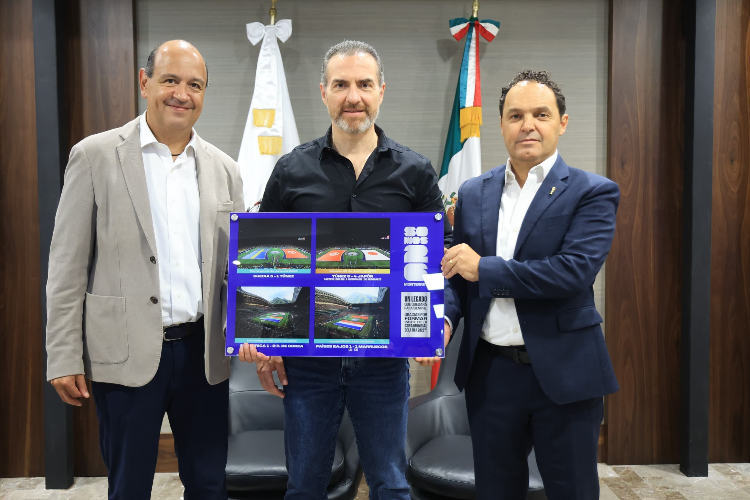 Reconocen a Monterrey por su organización durante Copa Mundial FIFA 2026