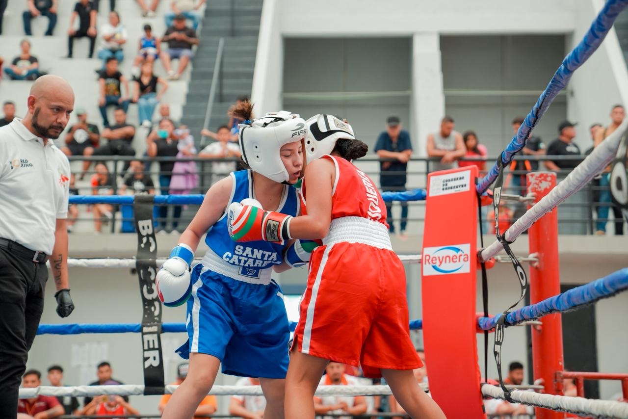 LOGRA SANTA CATARINA ORO, PLATA Y BRONCE EN BOX