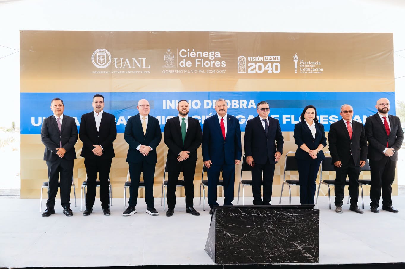 Inician obras de UANL Unidad Ciénega de Flores