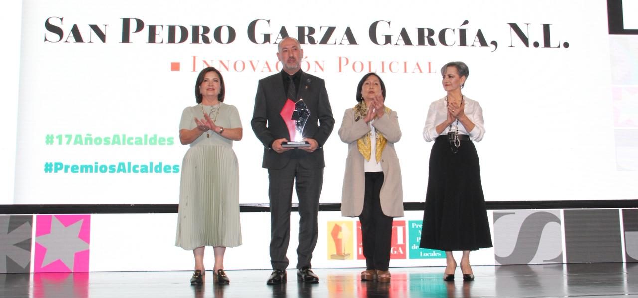 Recibe San Pedro Premio a las Mejores Prácticas de Gobiernos Locales 2026 por innovación policial