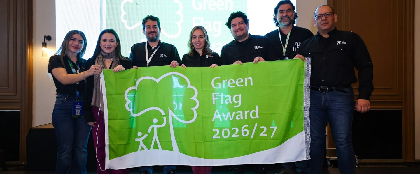 Refrenda San Pedro certificación internacional Green Flag Award para 10 parques